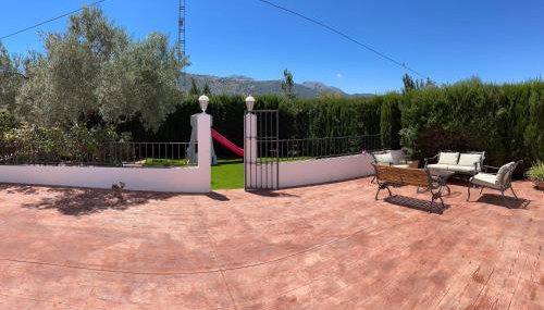 Casa Rural Cortijo Cerro Limon - Foto 3, Garden, sunbed, Garden view, Game Room