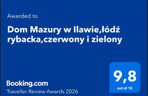 Haus Masuren, bei Ilawa, Angelbootvermietung, Dom czerwony i zielony - Foto 23