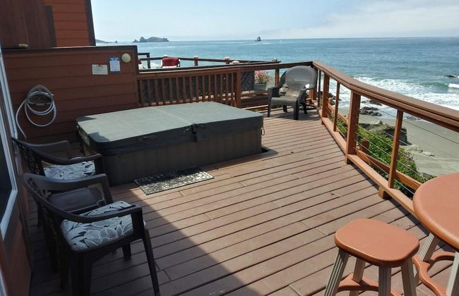 Ocean Front Cabin 11 w Jacuzzi Superb Views - Foto 2