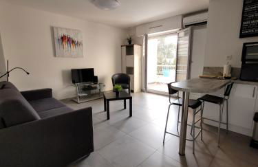 Beau Studio climatisé, parking privé Sanary centre - Foto 6