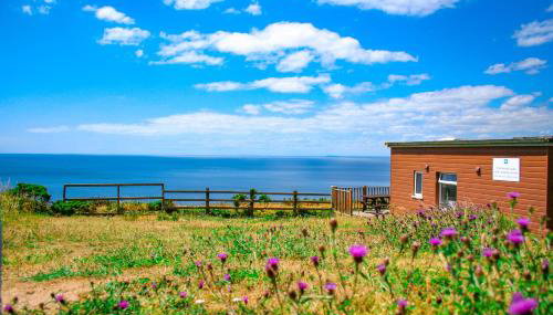 Sunset sea view chalet with hot tub - Foto 4