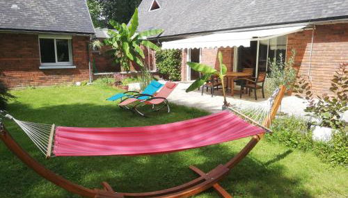 Grande maison au calme au cœur d un bois 11 personnes - Photo 4, Garden, sunbed