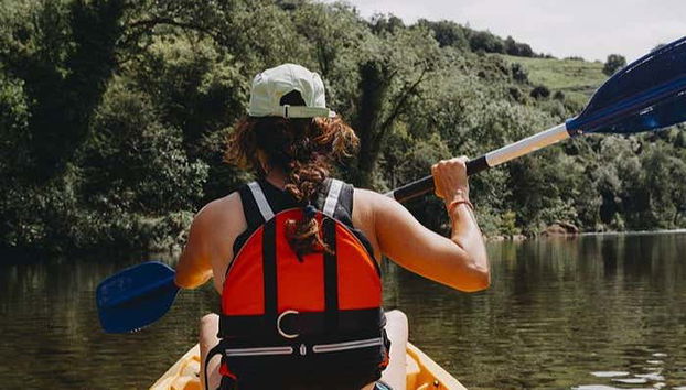 Pagayez sur la la rivière Nalón