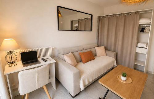 Le Refuge de Juan, Studio, 4P, AC, centre & plage - Foto 10