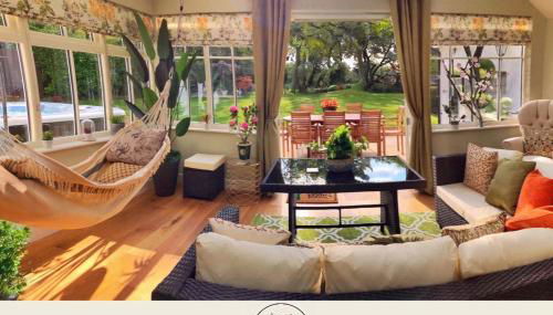 Daweswood - Luxury cottage, lake access & hot tub - Foto 5, Garden, Garden view