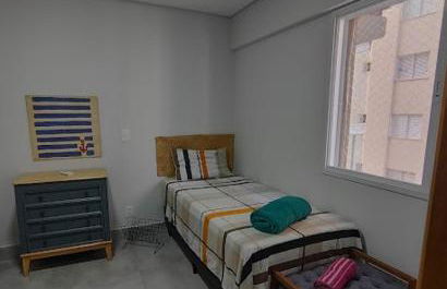 Apto Novo, Sofisticado e Aconchegante em Astúrias Guarujá - Foto 16