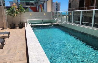 No mar em 2 minutos Apartamento Completo Novo - Foto 1