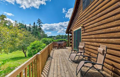Jacksonville Cabin with Wraparound Deck and Views - Foto 23