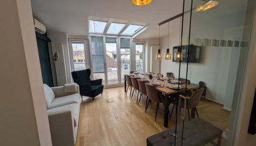 Munich Large Apartment 145 qm and 5 Bedrooms with Roof Terrace in centrally located 1 to 14 Guests - Foto 2