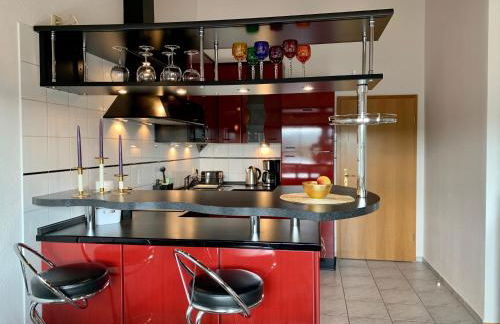 Apartment "Im Sonneneck" bis 4 Personen mit Parkplatz, W-LAN, Netflix im Thüringer Wald, Schleusingen - Foto 6