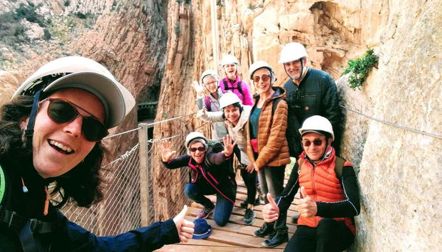 Recorriendo el Caminito del Rey