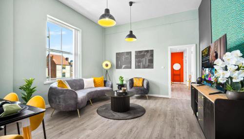 Spacious Stylish Apartment - City Centre - Secure Parking - 1SH - Foto 1