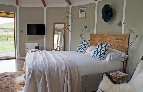 Nether Farm Roundhouses - Henmore Water & Sturston Winds with hot tubs - Bradley Wood no hot tub - Foto 27