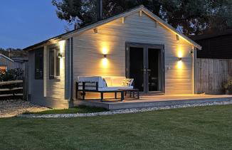 The Cabin log fire cosy home - Foto 8