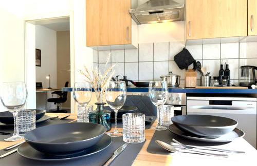 TT Living Apartments Rellingen I 1 & 2 Schlafzimmer I Küche I Spülmaschine I Parkplatz - Foto 40