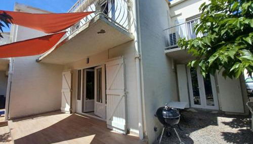 Villa 8 pers, 4 ch, jardin, clim 200m de la plage - Foto 2