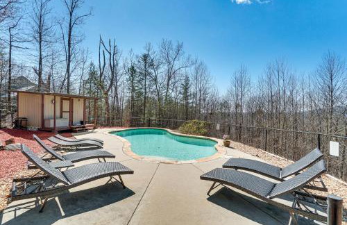 Pool, Hot Tub & Mountain Views: Cleveland Cabin - Foto 33