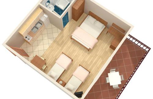 Apartments with parking space Podaca, Makarska - 6736 - Foto 17