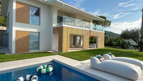 Villa Montagna - Foto 1, Garden, sunbed, Garden view