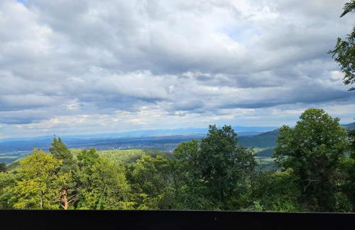 LE PANORAMA studio privé avec vue magnifique TURCKHEIM TROIS ÉPIS - Foto 8