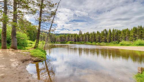 Snowshoe and Sled On-Site! Soda Springs Cabin - Foto 4