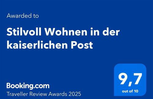 Stilvoll Wohnen in der kaiserlichen Post - Foto 2