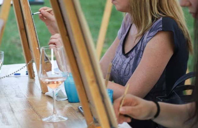 Laboratorio di pittura tra i vigneti + Degustazione di vino - Foto 4