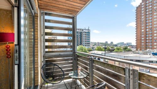 Luxury Apartment - Balcony - Prime Location - Sleeps 5 - Foto 4