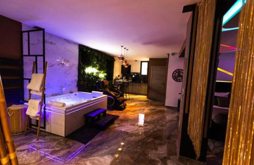 Krystalisya Room Suite Spa Privatif Sauna Jacuzzi Siege Massant - Foto 28