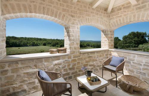 Villa Nevija u Ladicima for 10 people with sea view & sports complex in Central Istria - Foto 4