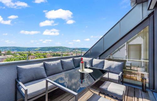 DND Design Loft I 170qm I Parken I Balkon I Workstation I Netflix I Kaffee I Waschmaschine I Trockner I Xbox I Ausblick - Foto 4