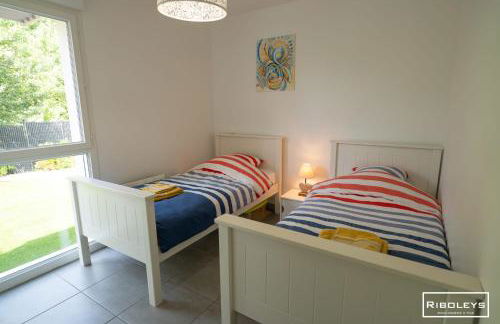 Riboleys - T3 climatisé avec WIFI à 400m de la mer - Foto 19