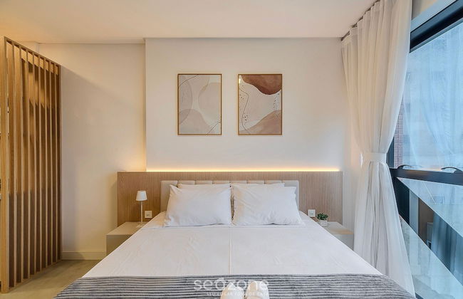 MHFA Studios em Prédio Luxuoso Vista Mar - Foto 69