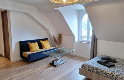 Faubourg des voyageurs 7 - T2 climatisé 4 personnes - proche axe autoroute et gare - Photo 4