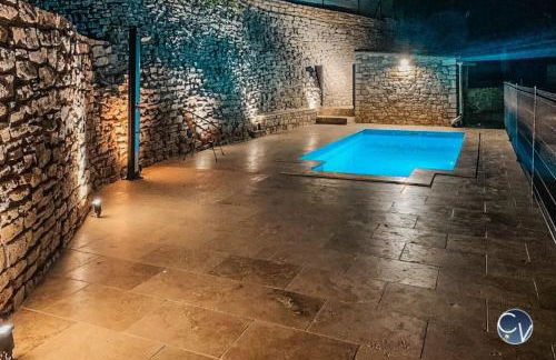 Villa avec piscine privée et jardin en Ardèche - Foto 46