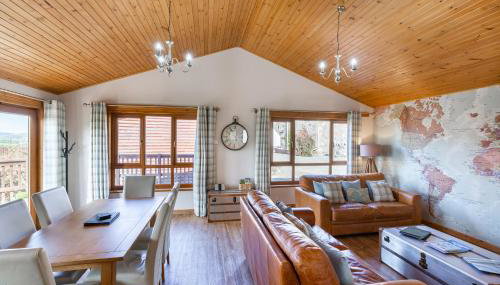 Douglas Fir Lodge With Hot Tub Near Cupar, Fife - Foto 4