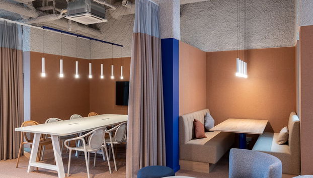 Sala de estar do lobby