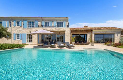 Villa Plava with Panoramic Seaview and big pool - Foto 9