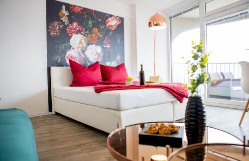 Modernes Apartment mit tollem Blick über die Stadt - Foto 1