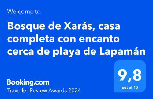 Bosque de Xarás, casa completa con encanto cerca de playa de Lapamán - Foto 2