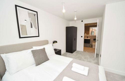 Modern 1 Bed Flat in Central Manchester w Balcony - Foto 28