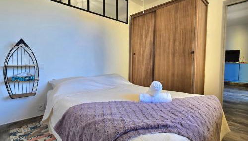 L'echapée Bleue - cosy refait a neuf, avec terrasse et vue jardin, tout se fait à pied - BY AURAconciergerie - Foto 4, wardrobe