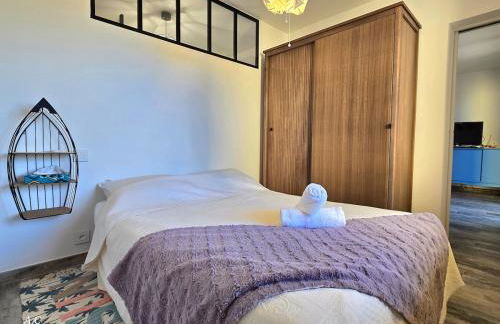 L'echapée Bleue - cosy refait a neuf, avec terrasse et vue jardin, tout se fait à pied - BY AURAconciergerie - Foto 4