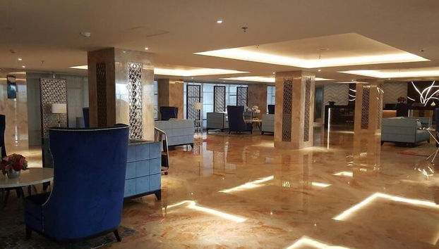 Sitzecke in der Lobby