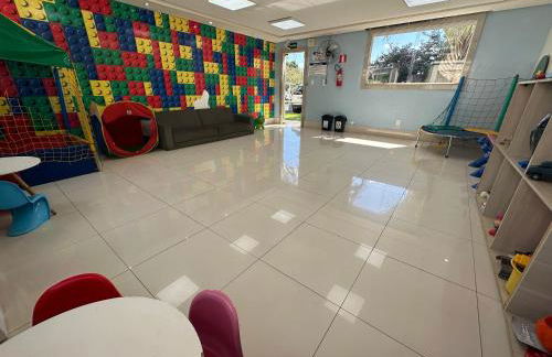 Flats Praia Uberlandia - Apt próximo ao Praia Clube - Area de lazer com Portaria 24 horas, piscina, academia, brinquedoteca, churrasqueira e áreas verdes para caminhadas - Foto 31