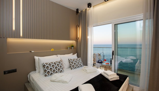 Hersonissos Beach Front Suites - Foto 5, Habitación