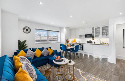 Stylish 2 Bed 2 Bath Hove Apartment - Walk to Station & Beach - Optional Parking - Sleeps 8 - Foto 56