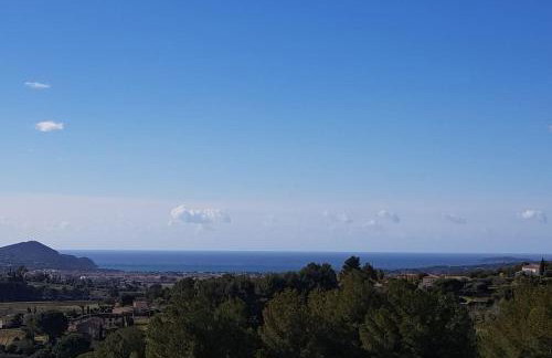 VillaCadière Vue Mer et Vignes Piscine à débordement - Foto 44