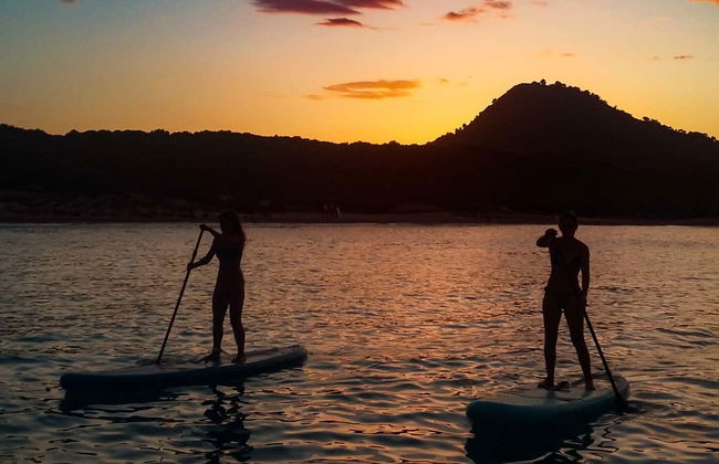 Paddle à Cala Rajada au coucher du soleil - Photo 4