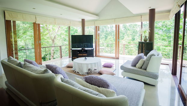 Sala de estar do lobby